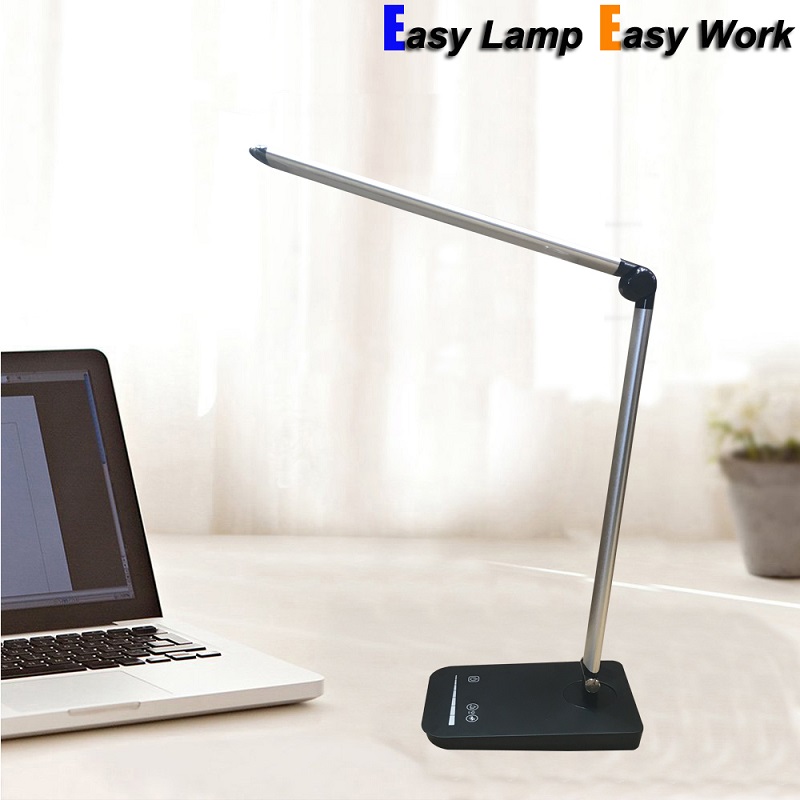 582sc Leds Touch Dimbable Office Pible Led Desk Lamp with μπαταρίας